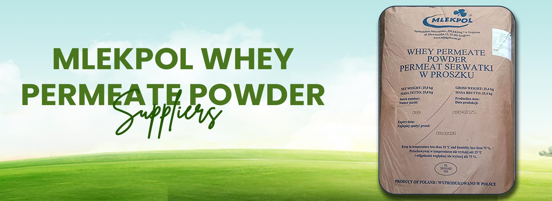 Mlekpol Whey Permeate Powder