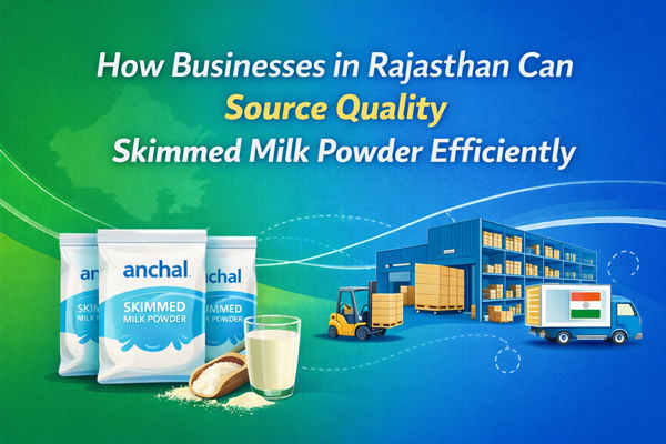 How Businesses in Rajasthan Can Source Quality Skimmed Milk Powder Efficiently