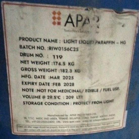 Apar LLP Drum 210 liter