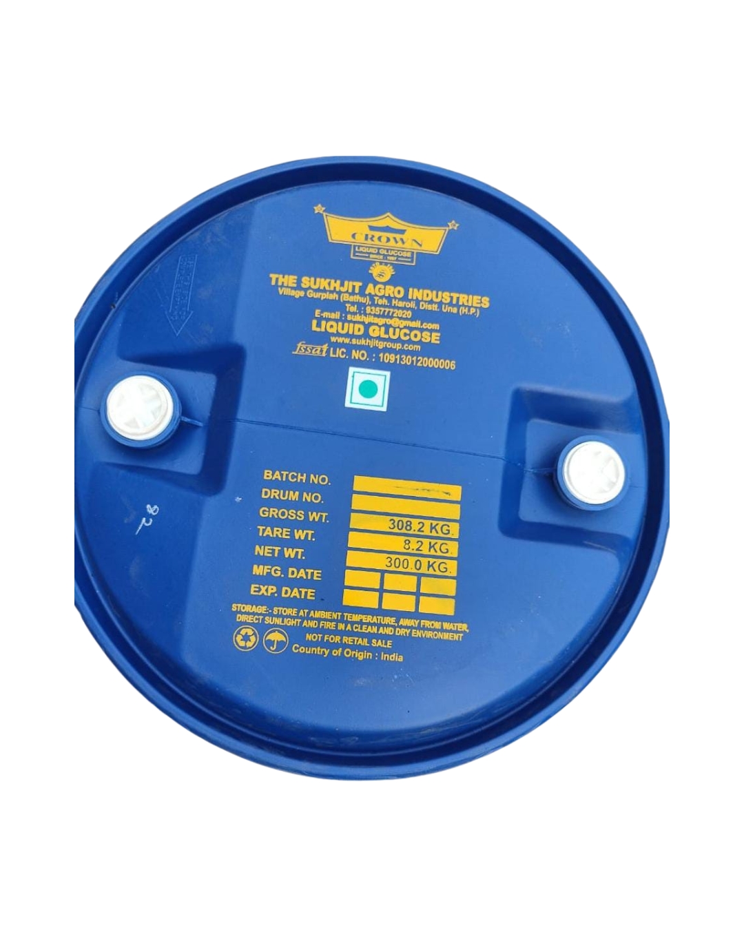 Sukhjit Sorbitol Drum 300kg